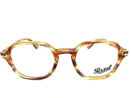 New Persol 3142-V 1050 47mm Rx Square Yellow Eyeglasses Frame  Italy - £148.78 GBP
