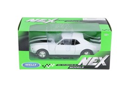 1968 Chevy Camaro Z28 - WITH BOX - 1/24 Diecast Model by Welly - WHITE - $48.28 CAD