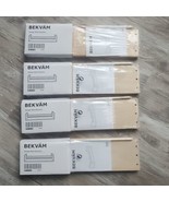 Lot of 4 Ikea BEKVAM Birch Wooden Spice Kitchen Storage Shelf 400.701.85... - £43.99 GBP