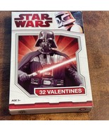 2009 VTG SEALED STAR WARS SEALED BOX 32 VALENTINES DAY CARDS - £4.94 GBP