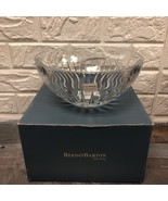 Reed &amp; Barton Soho Lead Crystal 8 1/2&quot; Bowl Czech Republic NEW - $50.48