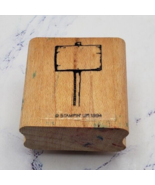 Stampin Up Classic Country Sign Wood Mounted Rubber Stamp - €4,29 EUR