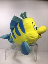 Little Mermaid Flounder Plush Authentic Disney Character Stuffed Animal ... - $22.37