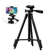 Camera Tripod Stand with a Smartphone Holder for DSLR Cameras Fits All P... - $14.99