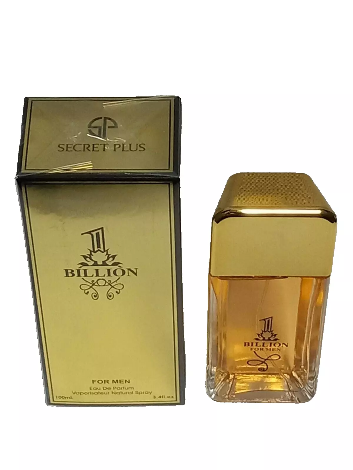 1 Billion For Men- 3.4 Oz  Men's Casual Cologne 100ml - $12.87