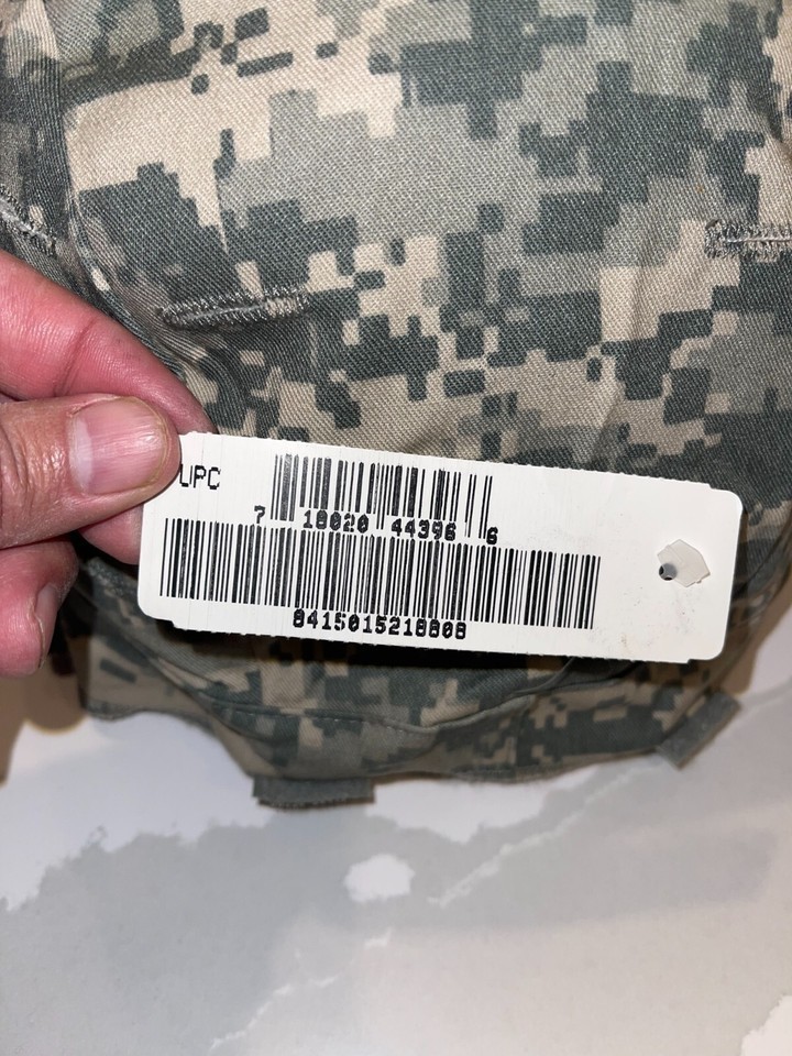 NWT ACU UCP DIGITAL HELMET COVER ACH ADVANCED COMBAT HELMET &amp; MICH LARGE... - $18.35