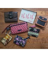 Lot Of 7 Wallets Brighton, Vera Bradley, Dooney &amp; Bourke, Fossil Leather... - £47.95 GBP