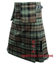 Scottish Handmade Traditional Tartan kilt - Black Watch Weathered 8 Yard Kilt - £54.95 GBP+