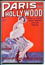 Paris And Hollywood 03/1927-BEBE DANIELS-PULP -CHARLIE CHAPLIN-BILLIE DOVE-vf - £156.41 GBP