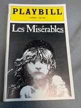 Les Misérables Playbill Imperial Theatre Broadway Musical September 1995 - £9.61 GBP