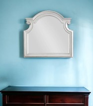 43" Antique White Irregular Dresser Mirror - $738.68 CAD