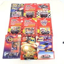 NASCAR Diecast Replicas Lot of 9 Racing Champions, Hot Wheels, Vintage 1990s NEW - £15.61 GBP