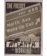 FREDDY JONES BAND  - VINTAGE ORIGINAL CONCERT TOUR CLOTH TOUR BACKSTAGE ... - $10.00