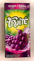 4 x FRUITÉ Grape Flavored Drink 1L each from Canada- Free Shipping - £25.51 GBP