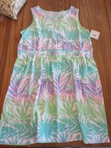 Arizona Girls Size XL Palm Leaves Dress - £23.65 GBP