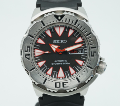 Seiko Superior SRP313J Dracula Monster Men&#39;s Automatic Diver Watch 4R36-01J0 - £565.23 GBP