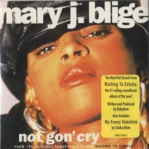 Mary J. Blige &amp; Chaka Khan - Not Gon&#39; CRY/MY Funny Valentine U.S. CD-SGL 1996 - £11.07 GBP