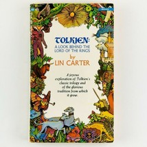 Tolkien A Look Behind Lord of the Rings Lyn Carter 1969 Vintage Paperback Book