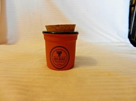 Small Terracotta Herbs Planter Or Spice Jar With Cork Stopper from Portugal - £15.98 GBP
