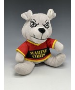 Marine Corps Military Mascot Chesty Plush Stuffed Animal Toy 6.5&quot; C01 - $22.75