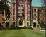 Entrance to Men&#39;s Quadrangle Cary Halls Purdue IN Postcard PC576 - $4.99
