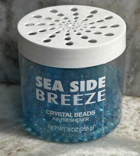 Air Freshener  Crystal Beads Sea Side Breeze 9 oz Jar/ Only 1/4th Jar Se... - $9.78