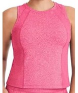 Members Mark Women&#39;s Soft Rib Tank Top Moisture Wicking PINK LARGE - $8.46