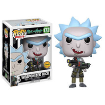 Rick and Morty Funko POP! Vinyl Chase exclusive - Weaponized Rick (Open-... - £29.81 GBP