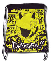 Durarara!! Celty Keep Out Drawstring Backpack * NEW SEALED * - £21.57 GBP