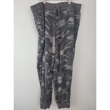 Splendid Lounge Pants XXL Womens Plus Size Grey Camo Pockets High Rise E... - £18.03 GBP