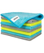 Microfiber Cleaning Cloth - Pack Of 8, Size: 12 X 16 In, Multi-Functiona... - £11.00 GBP