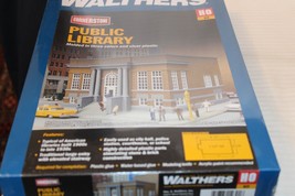 HO Scale Walthers, Public Library Building Kit #933-3493 BN Sealed Box - £43.97 GBP