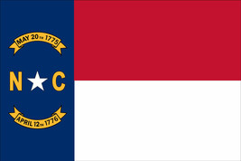 North Carolina State 10&#39; x 15&#39; Polyester Flag - £197.38 GBP