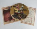 1982 Knowles Don Spaulding &quot;Father&#39;s Day&quot; Collector&#39;s Plate #6524D With COA - $14.54