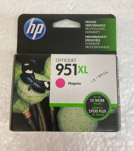 Genuine OEM HP 951XL Magenta Ink Cartridge  CN047AN1 / New - Exp 08/18 - $8.95