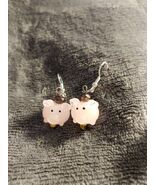 Glass Little Piggy Earrings - $18.00