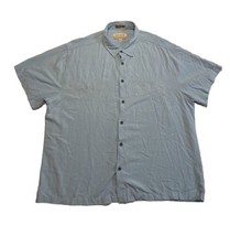 Vintage Ocean Pacific Short Sleeve Button Up Shirt Blue Beach Summer Casual XXL - £9.31 GBP