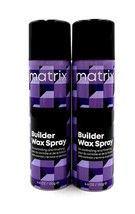 Matrix Builder Wax Spray For Controlling &amp; Finishing 4.6 oz -2 Pack - $35.95