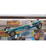  ZEE TOYS HOT ROD DRAG CAR PLASTIC TOY 1960s IN GREEN - $927.14 MXN