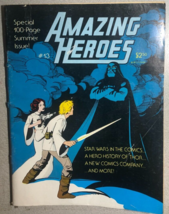 Amazing Heroes #13 (1982) Fantagraphics Fanzine Star Wars G/VG - £11.79 GBP