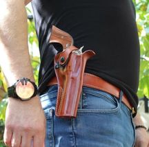 Fits Ruger Single Six Series 22 LR/22 WMR 4.6”BBL Paddle Holster #1450#RH image 4