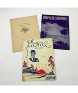 Set of 3 Music Sheets A June Morning, Shepherd Serenade, Home 1902-- 1941 - $14.08