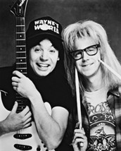 Wayne&#39;S World B&amp;W 16x20 Canvas Giclee Dana Carvey Mike Myers - £55.94 GBP