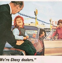 1966 OK Dealer Chevy Advertisement Chevrolet Car Dealership General Motors HM2M - £22.41 GBP