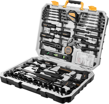 218-Pc Household Hand Tool Kit – Auto Repair Set w/ Sockets, Pliers, Scr... - $108.32