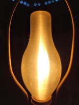 VTG Duro Test Flamescent Chimney Lite 25 WATT Light Bulb Glowing Works! ... - $19.34
