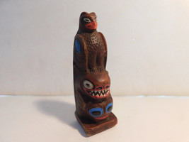 Native Indian Statue Alaskan Tribal Figurine Collectible Eagle Gods Godd... - £12.57 GBP