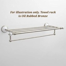 Signature Hardware 413148 Adelaide Oil Rubbed Bronze and Porcelain Towel... - $159.90