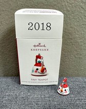 HALLMARK Keepsake 2018 Tiny Teapot Ornament - $34.64