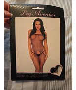 Leg Avenue Bodystocking Fishnet Lingerie 80&#39;s Cosplay (G) - £14.38 GBP